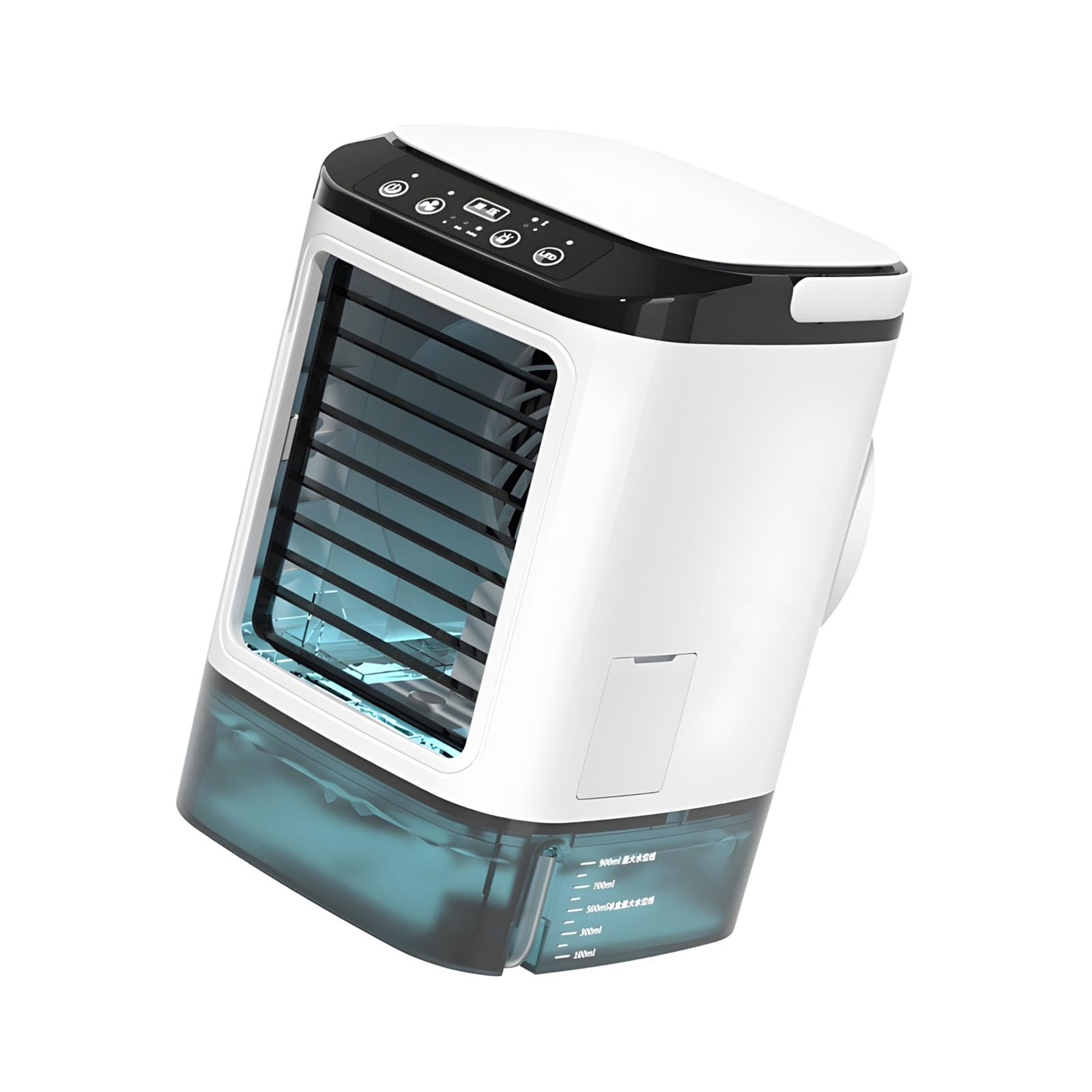 FROMCEO Portable Air Coolers Household Air Conditioning Fan Offices Refrigeration Humidification Atomization Cooling Fan Enduring Small Electric