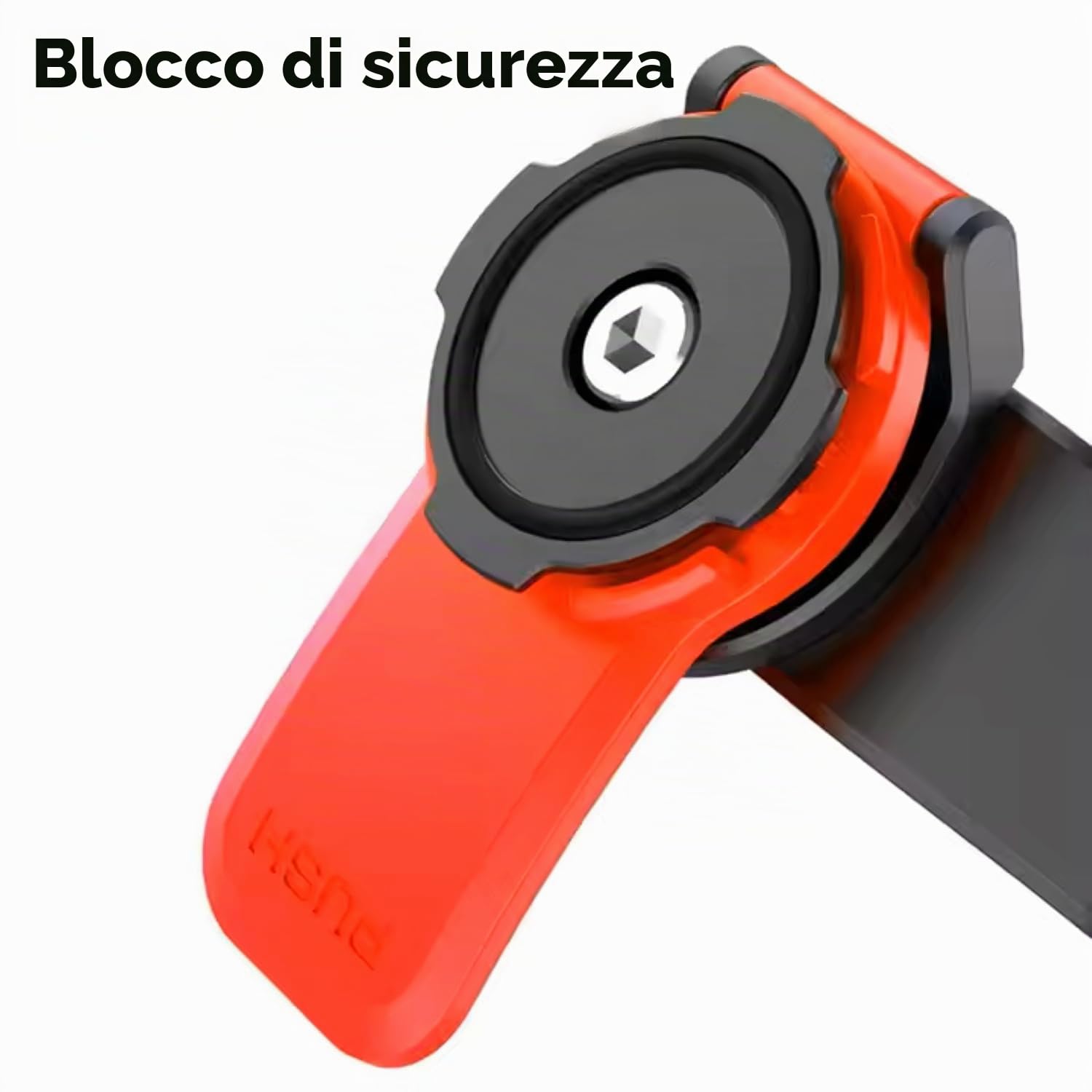 Generic Supporto e ammortizzatore per specchietto da moto, per scooter, moto e bicicletta