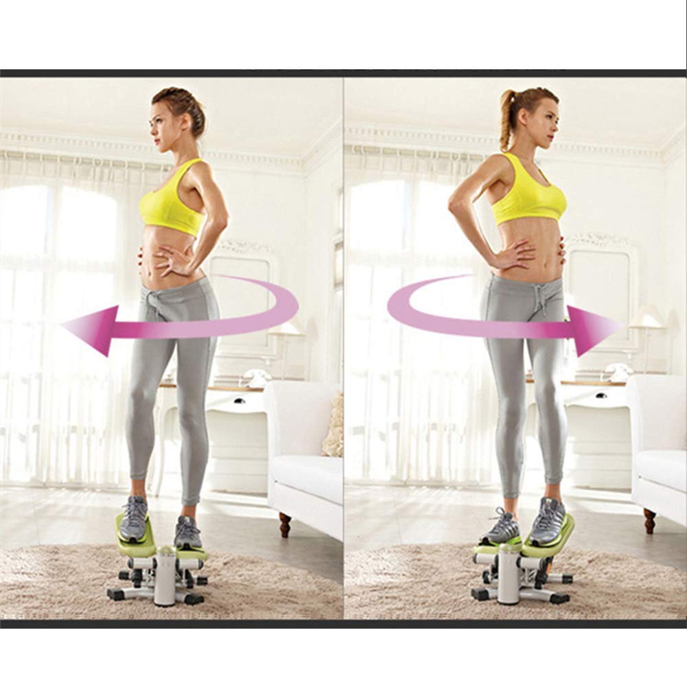 Mini stepper do ćwiczeń aerobowych Step Home 2 w 1 Cichy sprzęt do ćwiczeń w domu, zielona wydajność (fioletowy)