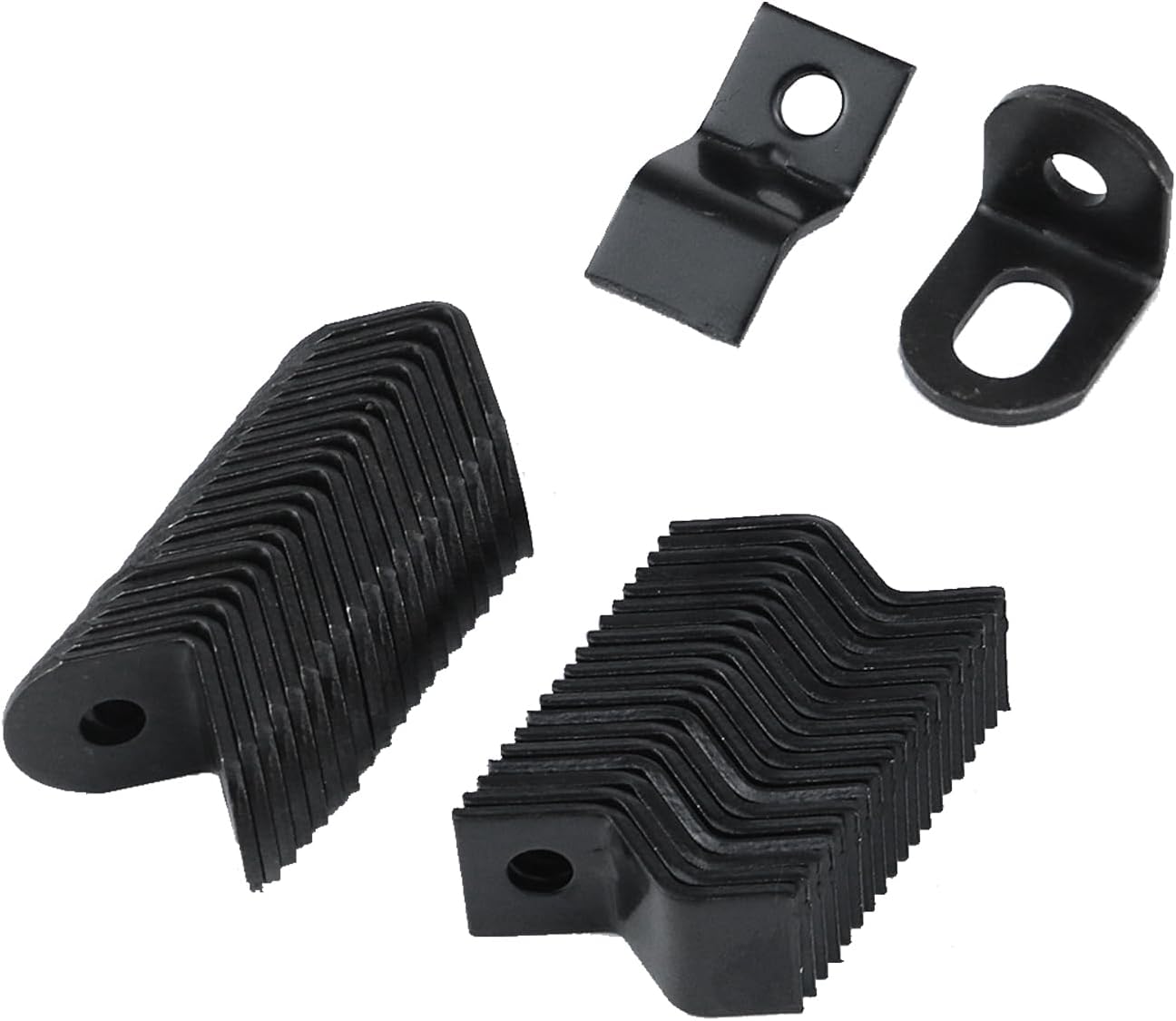 Chinflly 20 PCS L Corner Brackets+20 PCS Z Table Top