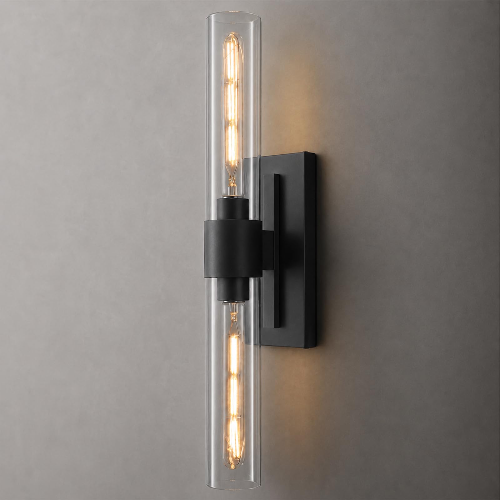 Photo 1 of Lyniar Solid Brass Wall Sconce - Art Deco Fixture, 23"