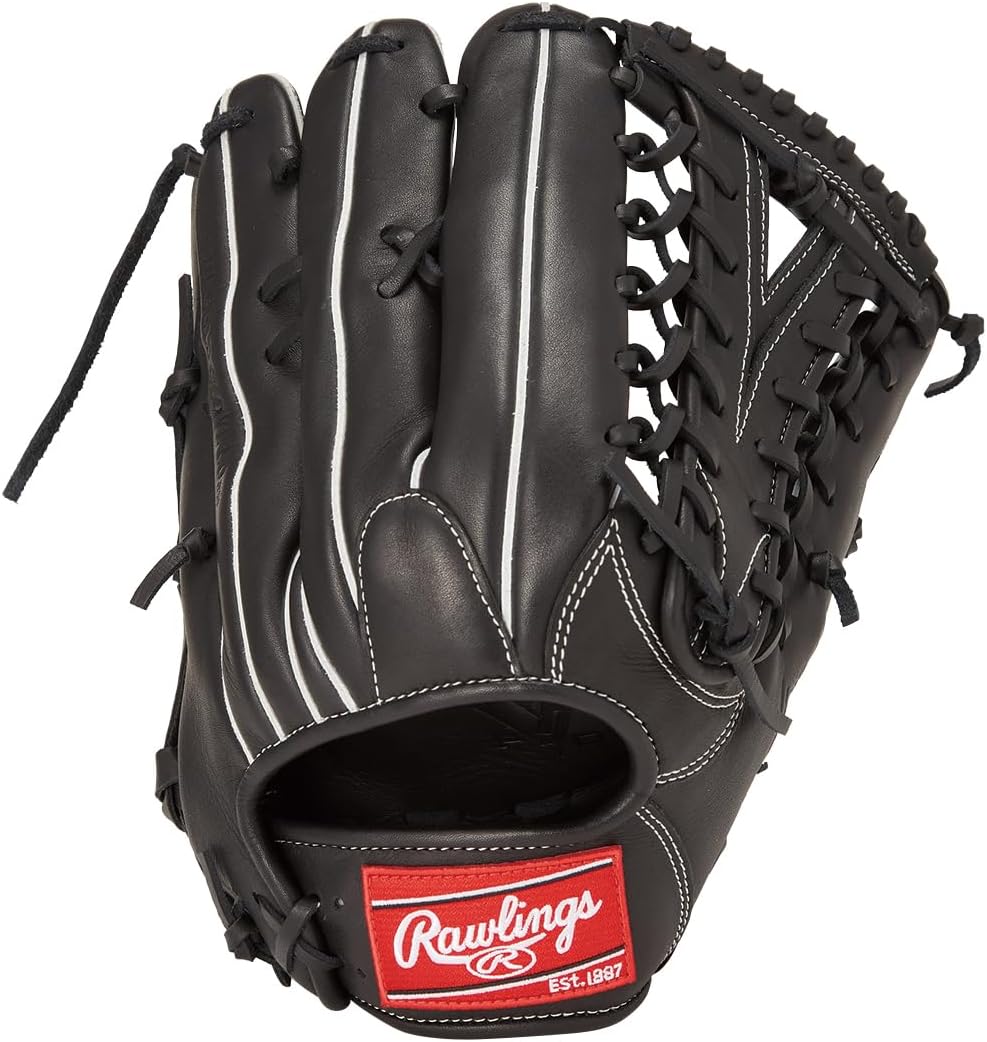Rawlings Baseball Glove Soft Adult Hyper TECH R2G GR5HTB88FS Black [for Outfielders] Size 12.5 *Right Throw (Left Hand Wear)