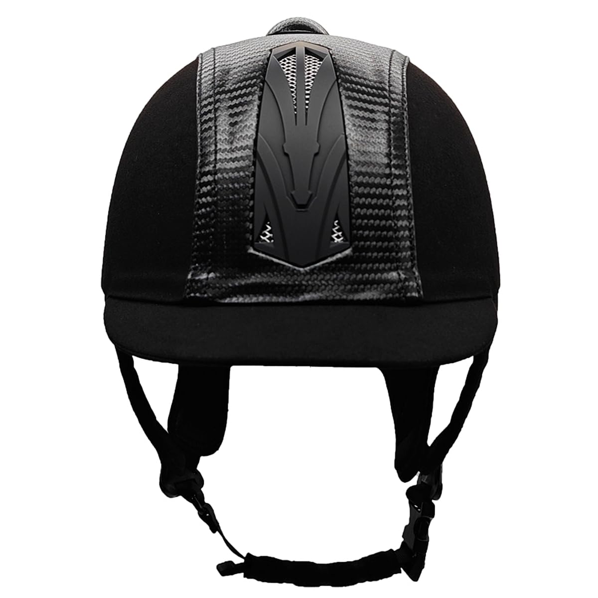TentHome Vintage kask do jazdy konnej dla dzieci klasyczny retro western kaski jeździeckie z imitacją włókna węglowego dekoracja ze skóry PU