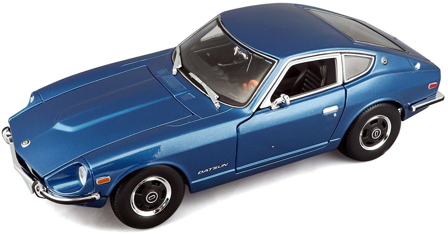 Maisto - 1/18 Scale Model Compatible with Datsun 240Z Replica 1971 Miniature Model Collectible (Blue) (B0DF7TDWNL) Amazon Price History, Amazon Price Tracker