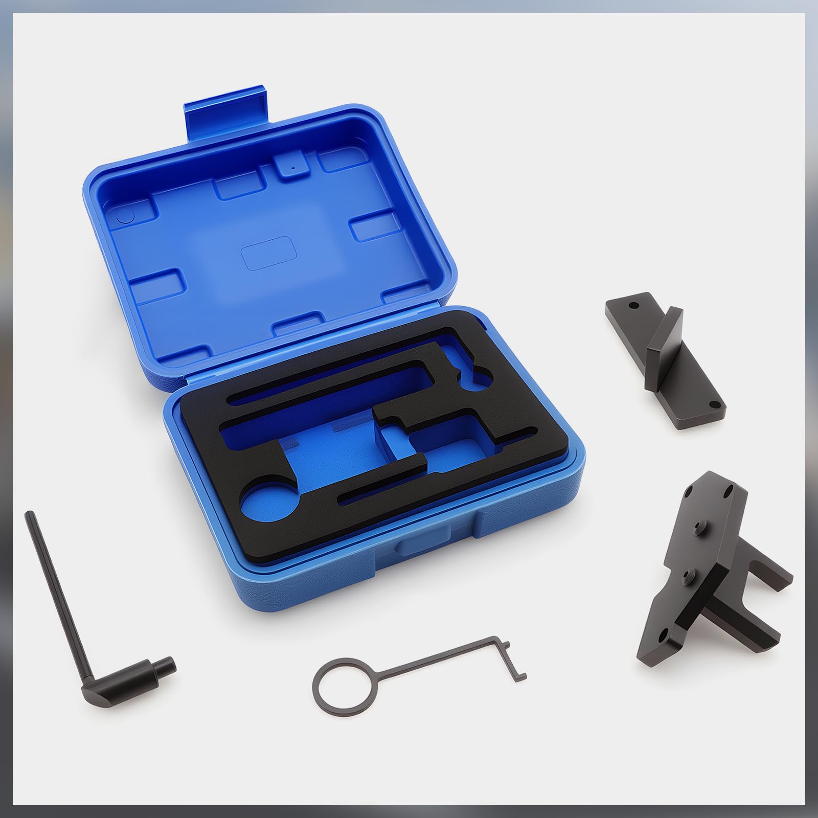 Kit di Allineamento Distribuzione PSA 1.2 Puretech, Strumento Professionale con Pignone di Allineamento, Controllo della Cinghia Compatibile con Peugeot Opel 1.2L Turbo Per Berlingo, C1, C3 Aircross