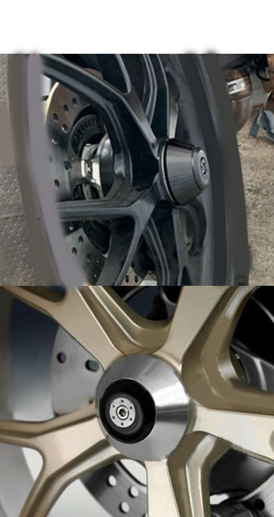 WOODEY Protection De Roue De Fourche D'essieu Arrière De Moto pour D&ucati Streetfighter 1098 2010 2011 2012 2013 2014 2015 2016