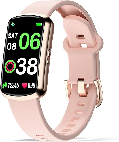 Rastreador de fitness con frecuencia cardíaca 247, reloj inteligente con monitor de presión arterial y oxígeno en sangre, modo deportivo integrado disponible en Yaxa Colombia