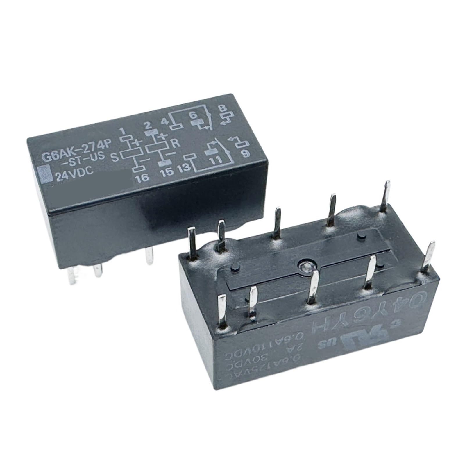 Yzwrwrmktb One Color 1Pc G6ak-274P 24Vdc (Ds2l2) Relay 10Pins
