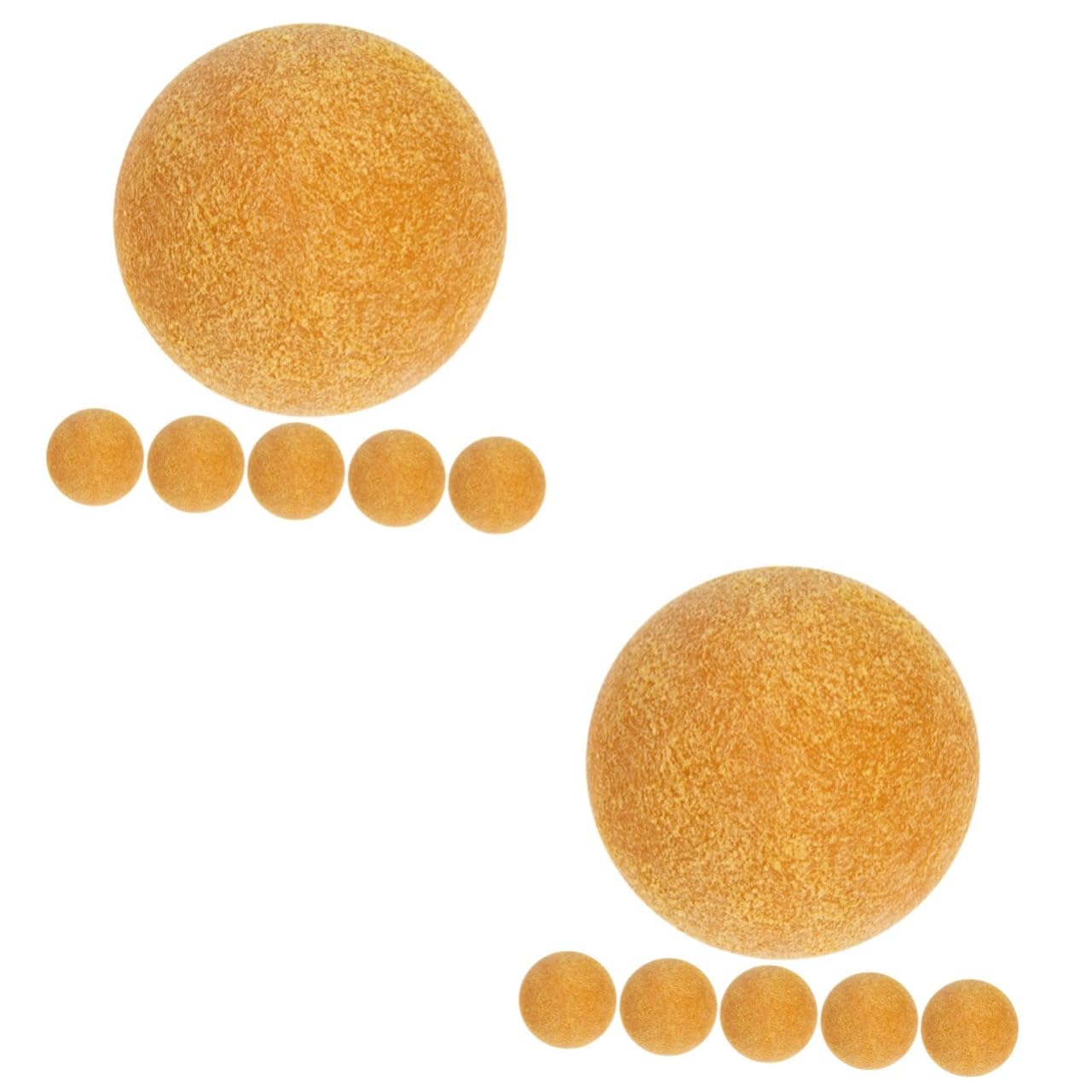 12piezas Bolas De Futbolín para Mesa De Reemplazo De Balones De Fútbol De Duradero Accesorios para Fútbol De Mesa