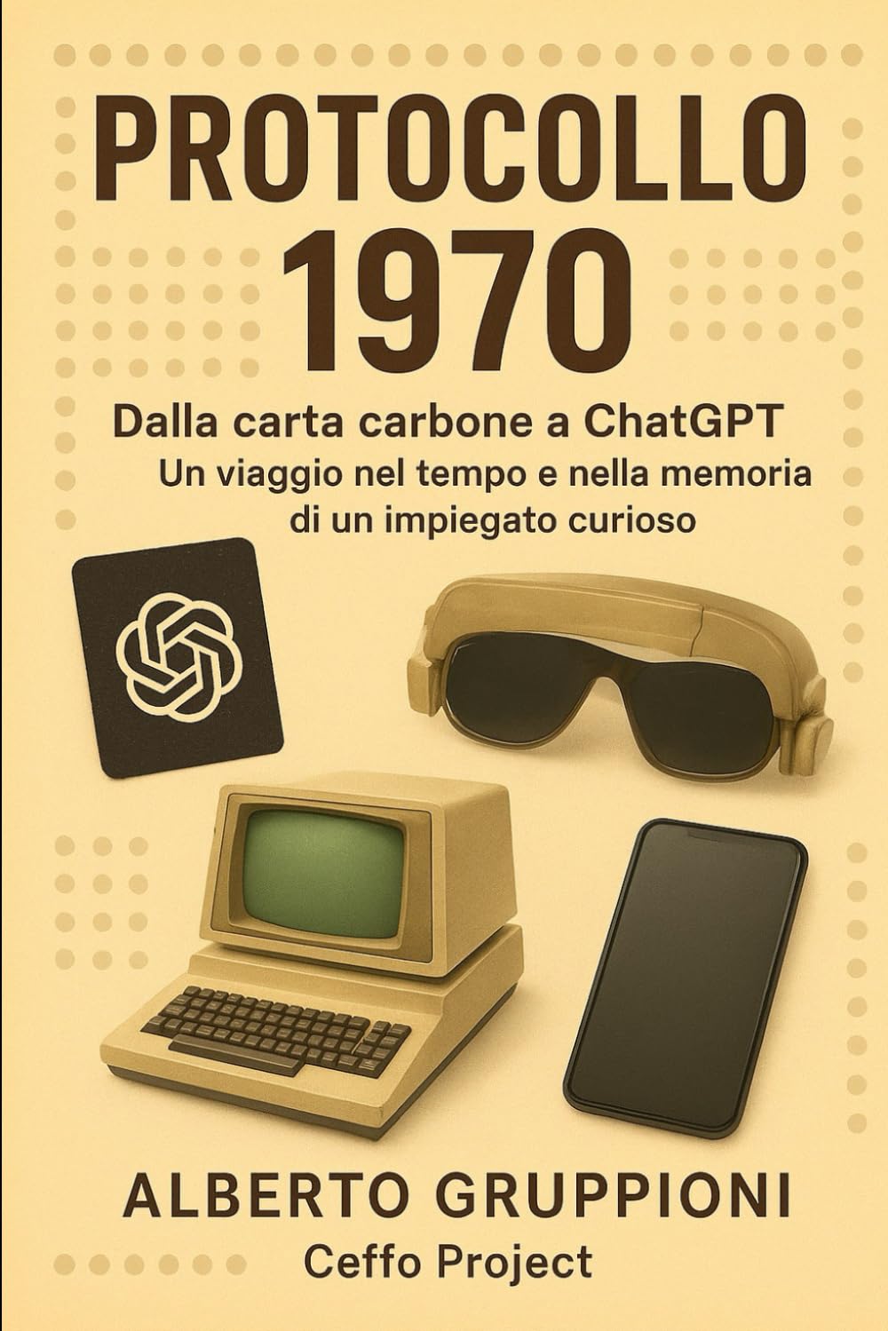 PROTOCOLLO 1970: Dalla carta carbone a Chat Gpt - Un viaggio nel tempo e nella memoria di un impiegato curioso