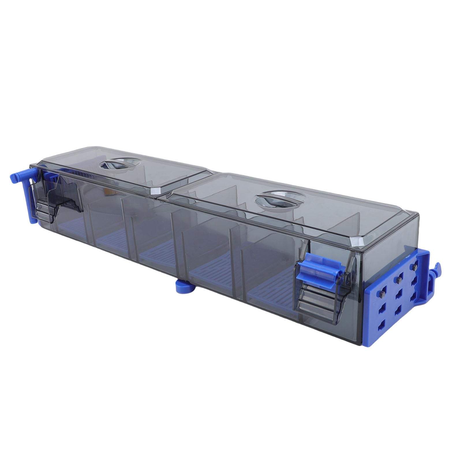 Filtro de Acuario Doble suspensión Cascada de filtración progresiva Tanque de Peces Filtro Colgante Fácil instalación Ahorro de Espacio para acuarios 50 80 cm 130 L Plásti