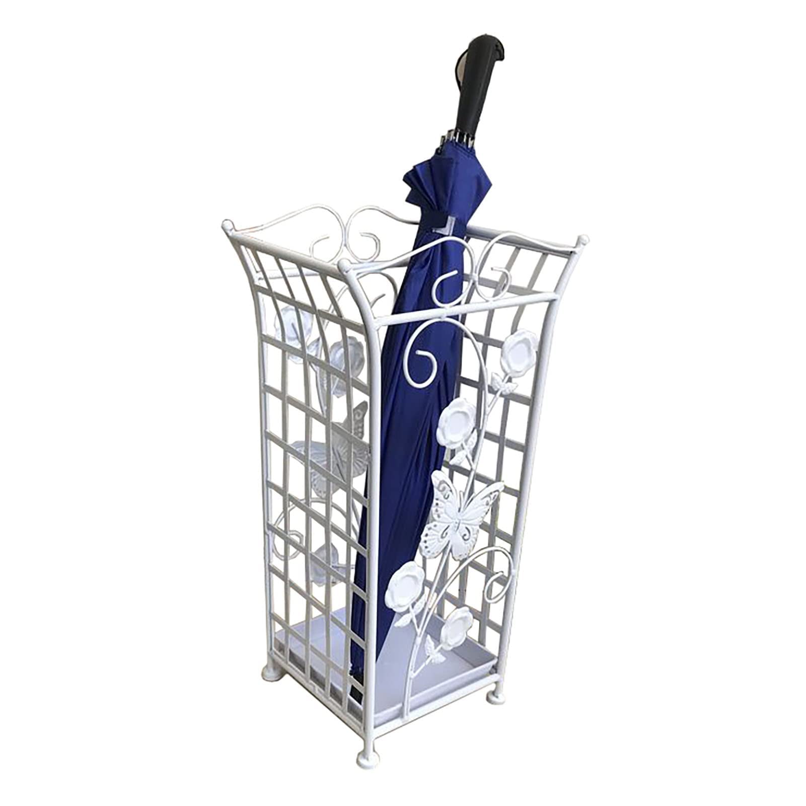 Porte-parapluies design papillon pour un couloir propre les jours de pluie