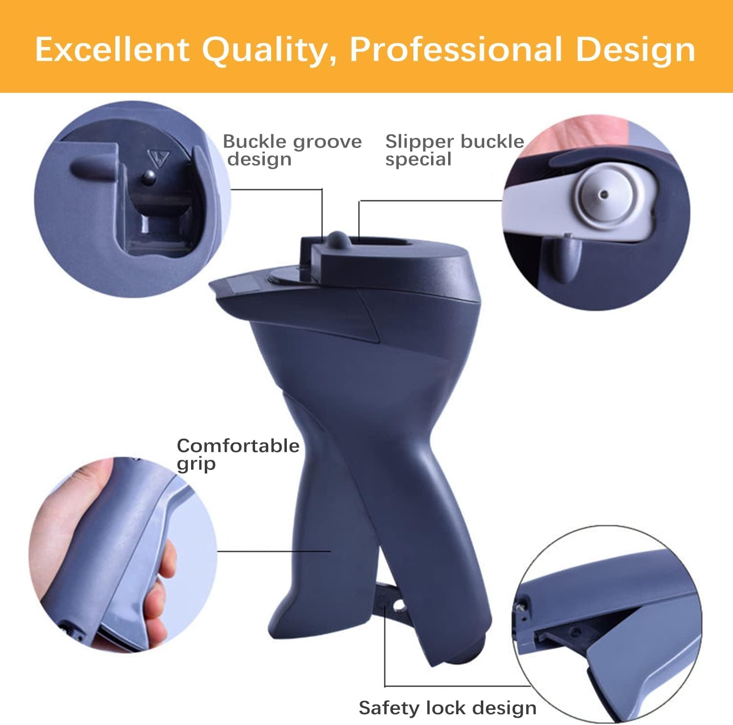 Handheld Sicurezza Detacher, Antitaccheggio Rimozione, Distaccatore Antitaccheggio, Sicurezza Tag di Rimozione, Clothes Tag Remover per AM 58KHz EAS Tag