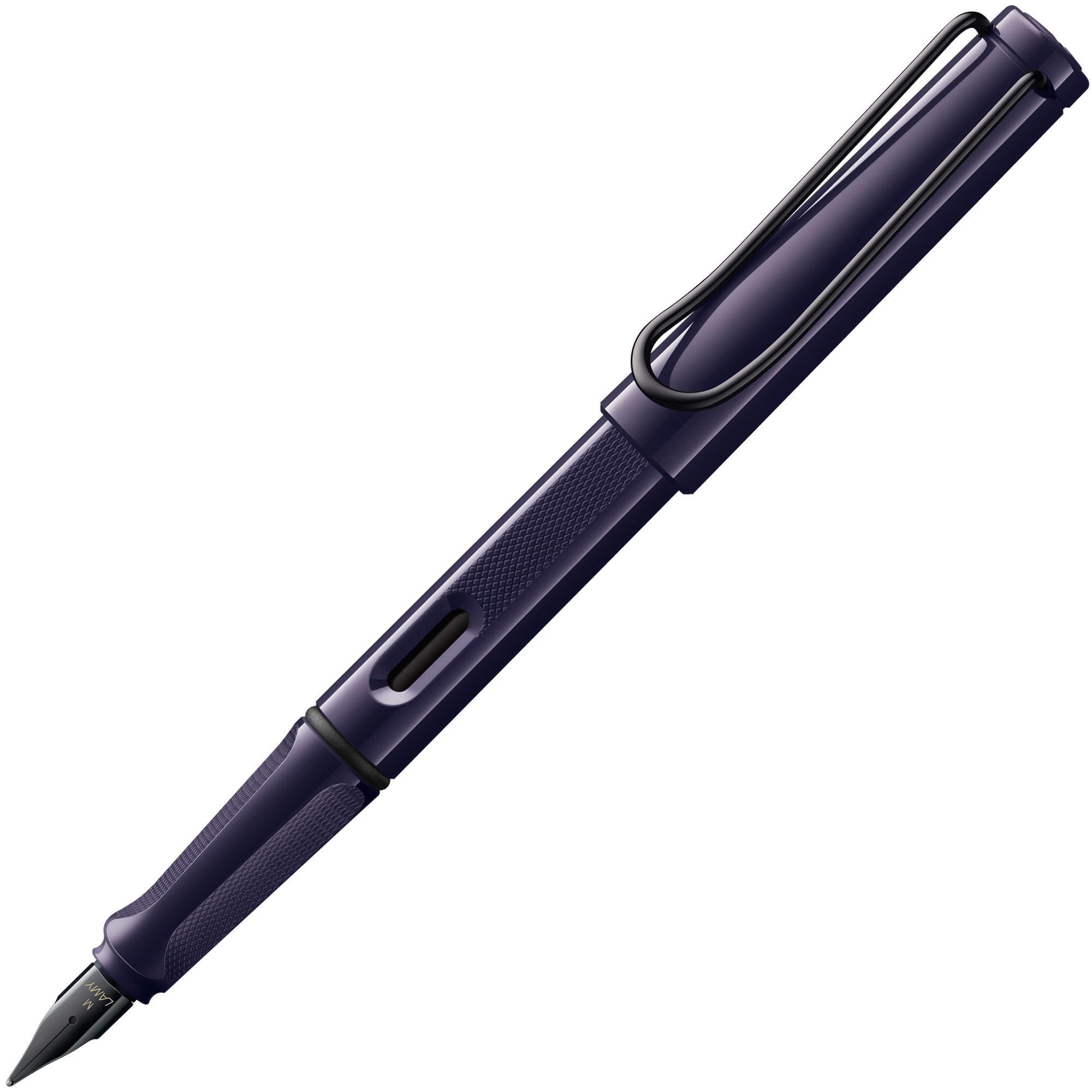 Lamy safari meteora Füller mit polierter Stahlfeder in Strichbreite M