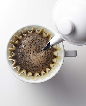 Kalita #01035 Ceramic Coffee Dripper, Hasami Ware, For 1 to 2 People, Wave