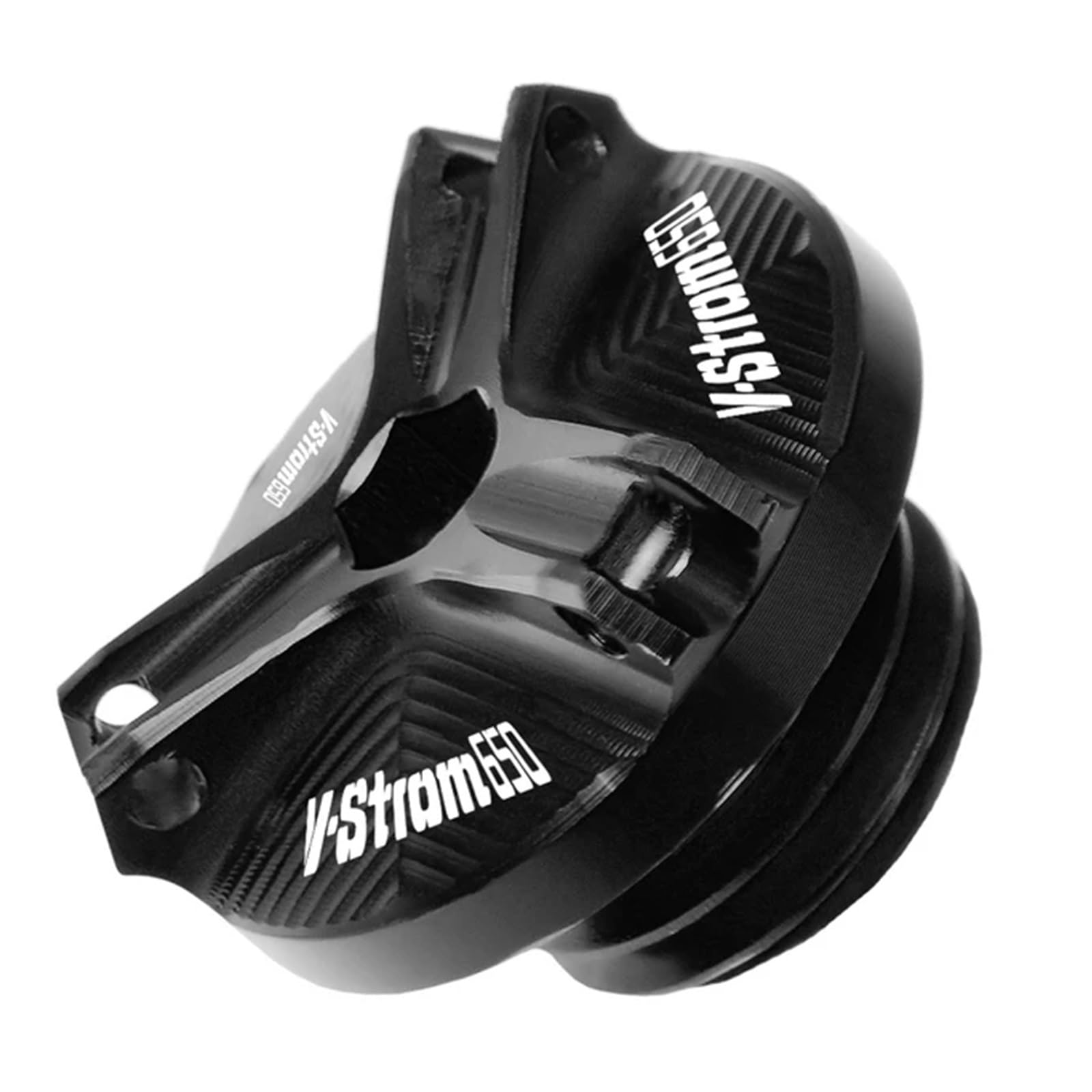 KCTAKXMRA - Tornillo C de llenado de aceite de motor de motocicleta para Suzuki VSTROM650 V STROM 650 2004 2005 2006-2020 2021 Tapón de llenado de aceite de motor V-STROM M20 x 1.5 motocicletas (negro