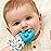 Itzy Ritzy Silicone Teething Mitt - Soothing Infant Teething Mitten with Adjustable Strap, Crinkle Sound & Textured Silicone to Soothe Sore & Swollen Gums - for Ages 3 Months & Up (Teal)