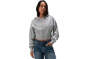 Tilly's Essential Cropped Zip-Up Hoodie: The Ultimate Wardrobe Staple