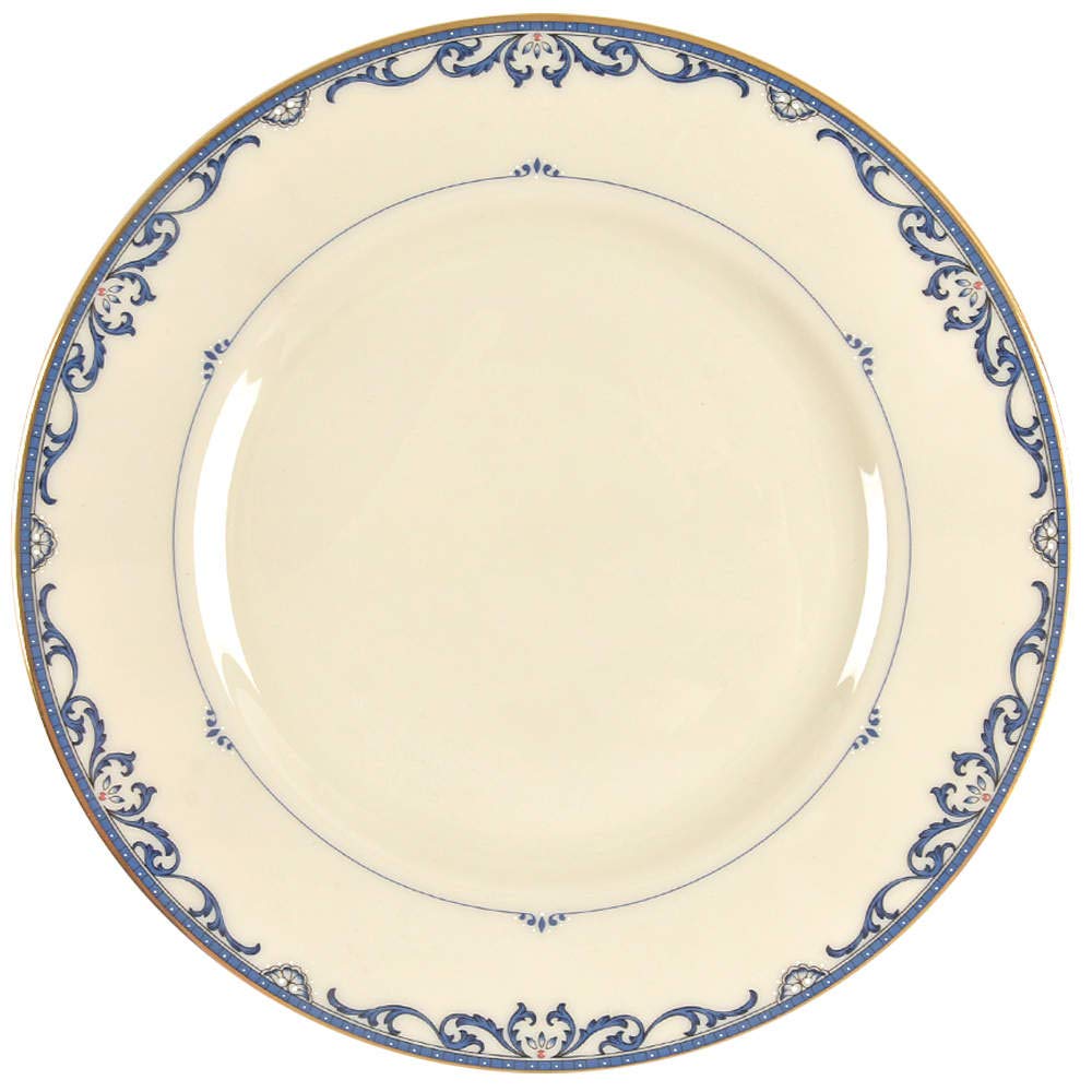 Amazon.com | Lenox Liberty Gold Banded Ivory China Salad Plate