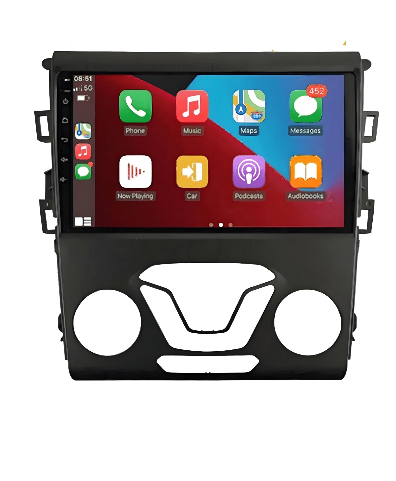 Carplay Screen for Car Car Radio for Ford for Fusion 2013-2016 9 Inch Touch Screen Wireless Carplay Android Auto Music Player Bluetooth