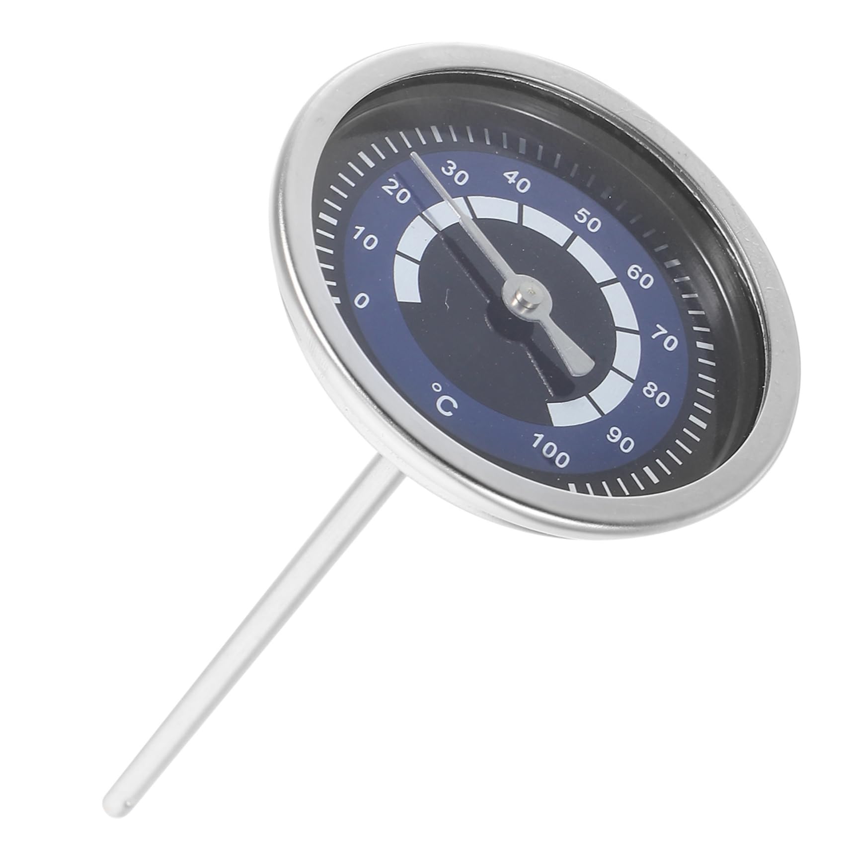 STOBAZA Stainless Steel Kettle Thermometer: Instant Read Probe Temperature Gauge for Brewing - Versatile Kitchen Gadget for Precise Heat Control