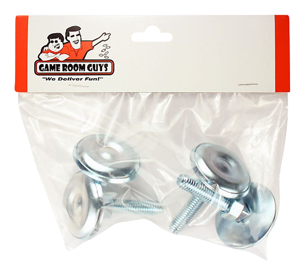 Game Room Guys Pinball Leg Levelers - 2" Shaft - Set of 4