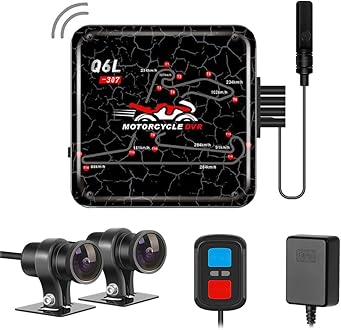 VSYSTO バイク用ドライブレコーダー Q6L　0.96吋LEDディスプレイ Amazon.co.jp: VSYSTO バイク用ドライブレコーダー 前後カメラ