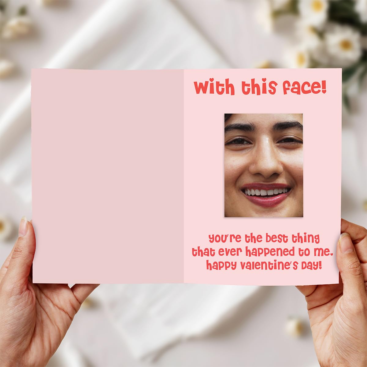 Oye Happy – Awww-dorable Mirror Card | Romantic Surprise Greeting Card with Mirror | Cute Love Card for Partner, Husband, Wife, Girlfriend & Boyfriend | 12.5 x 17.5 cm 1