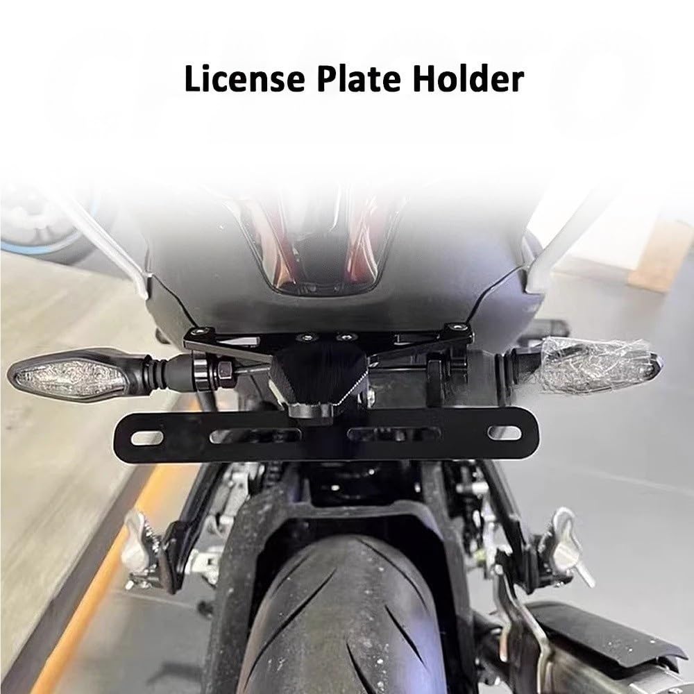 Portatarga Accessori per staffa in alluminio per supporto targa posteriore per moto per 450 SR 450SR 450sr 2022 2023 2024