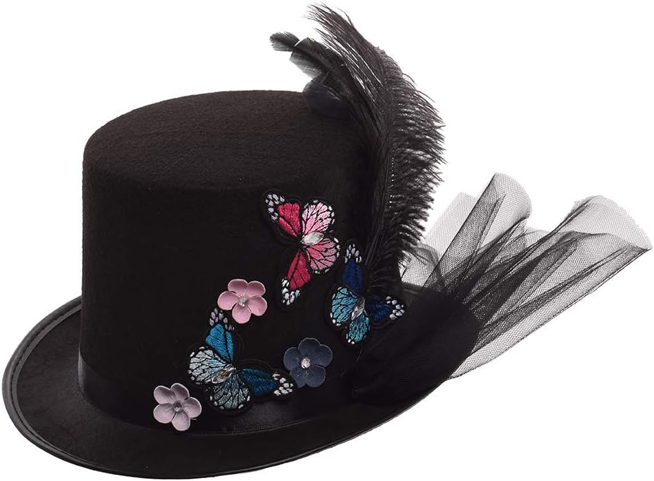 GRACEART Unisex Steampunk Top Hats with Goggles for Men Women (Various styles): Toys & Games