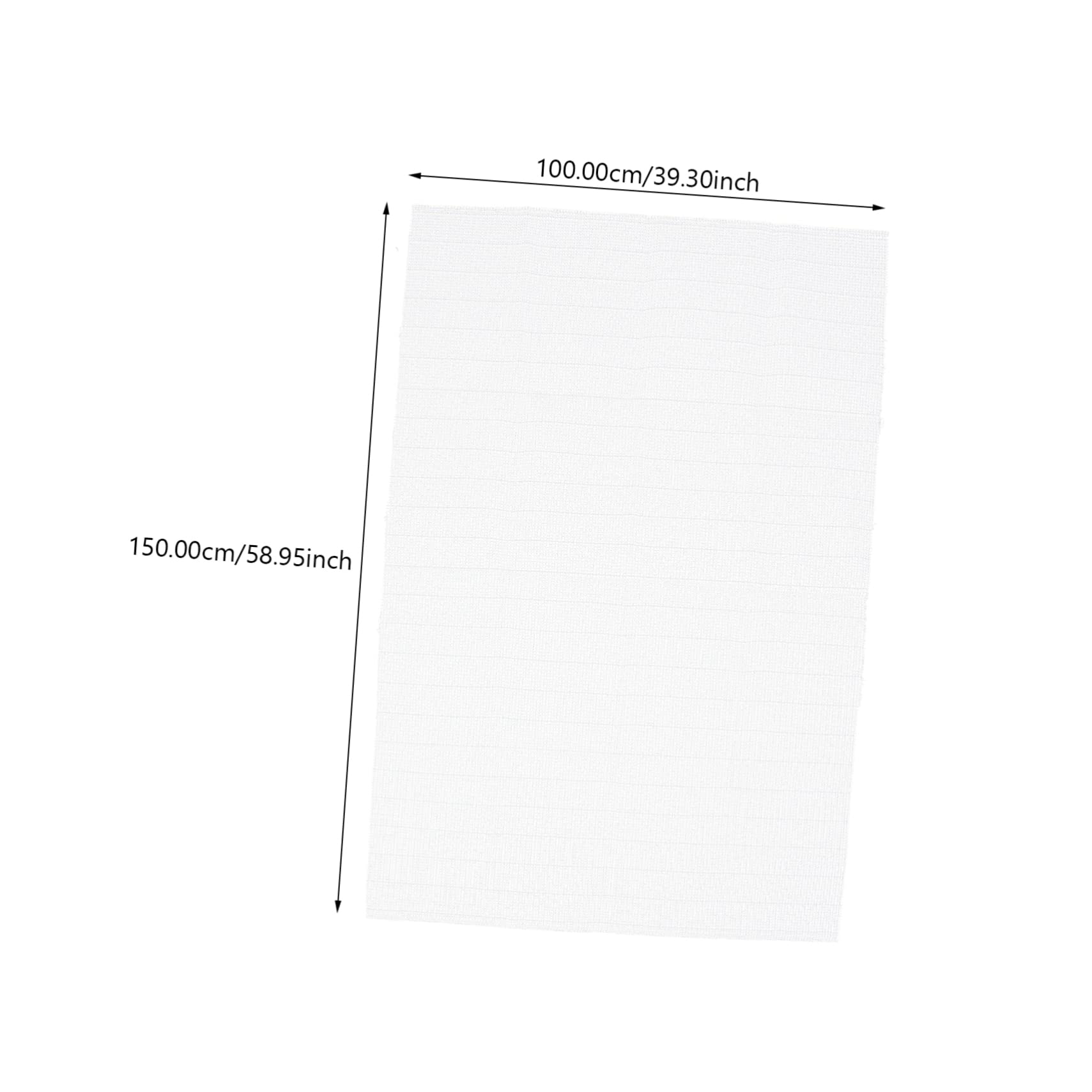 KALLORY Rug Hooking Mesh Blank Making Rug Materials DIY Craft for Carpet Hooking