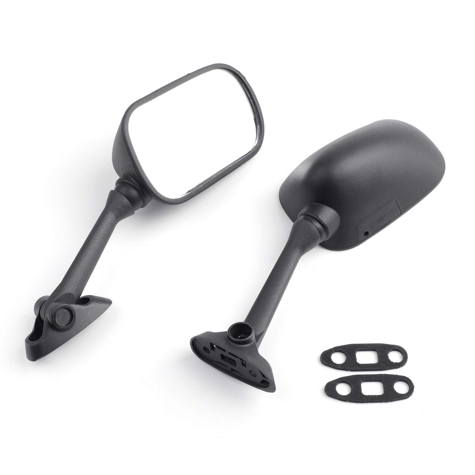 Topteng Espejos retrovisores universales Apto para Suzuki GSXR 1000 SV 650/1000 2003-2006