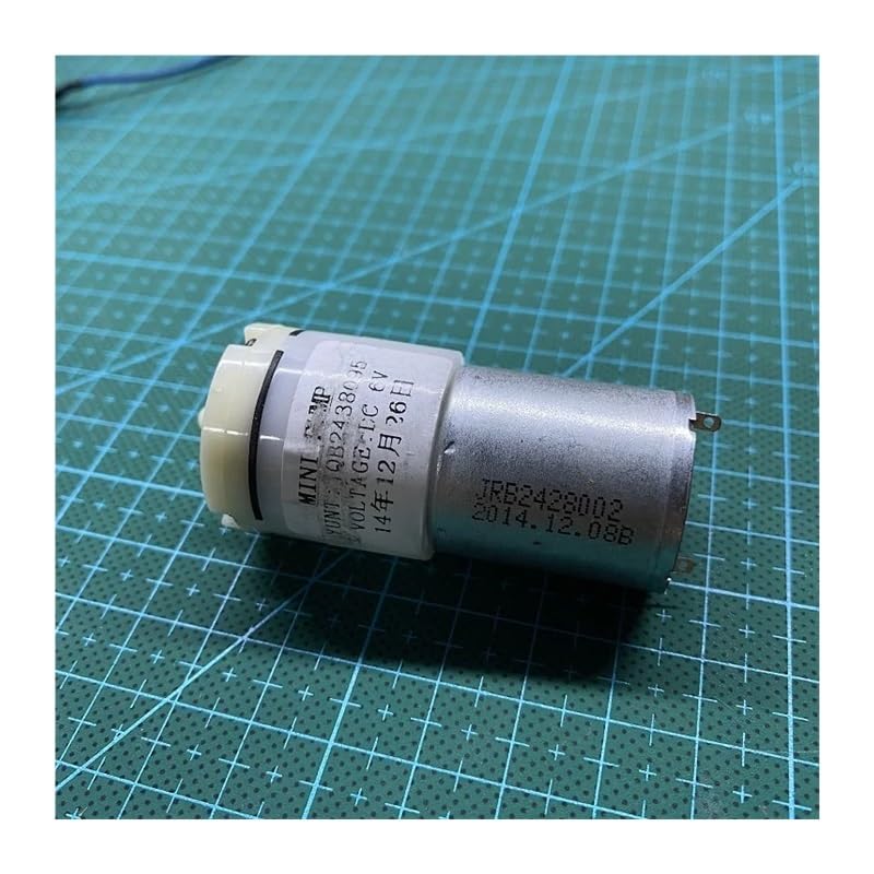 DC 3V-6V 370 elektroniczny rozrusznik pompa powietrza cicha duża objętość skrócona wersja do akwarium