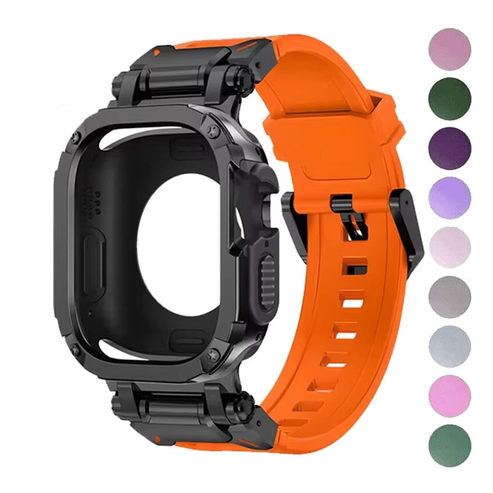 1 bracelet en silicone + boîtier étanche for montre Ultra 3 2 49 mm