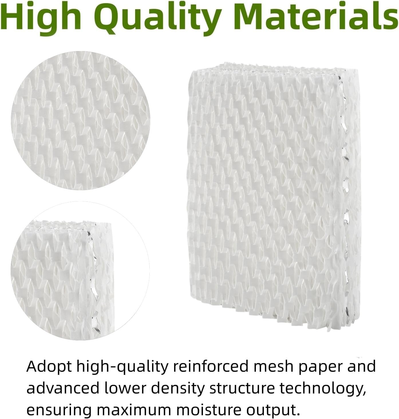 6 PACK WF813 Humidifier Filter Replacement Compatible with Equate EQWF813 EQ-2119-UL, Replacement Wick Compatible with Relion WF813 RCM832 RCM832N and Procare PCWF813 Cool Mist Humidifiers Wick Filter