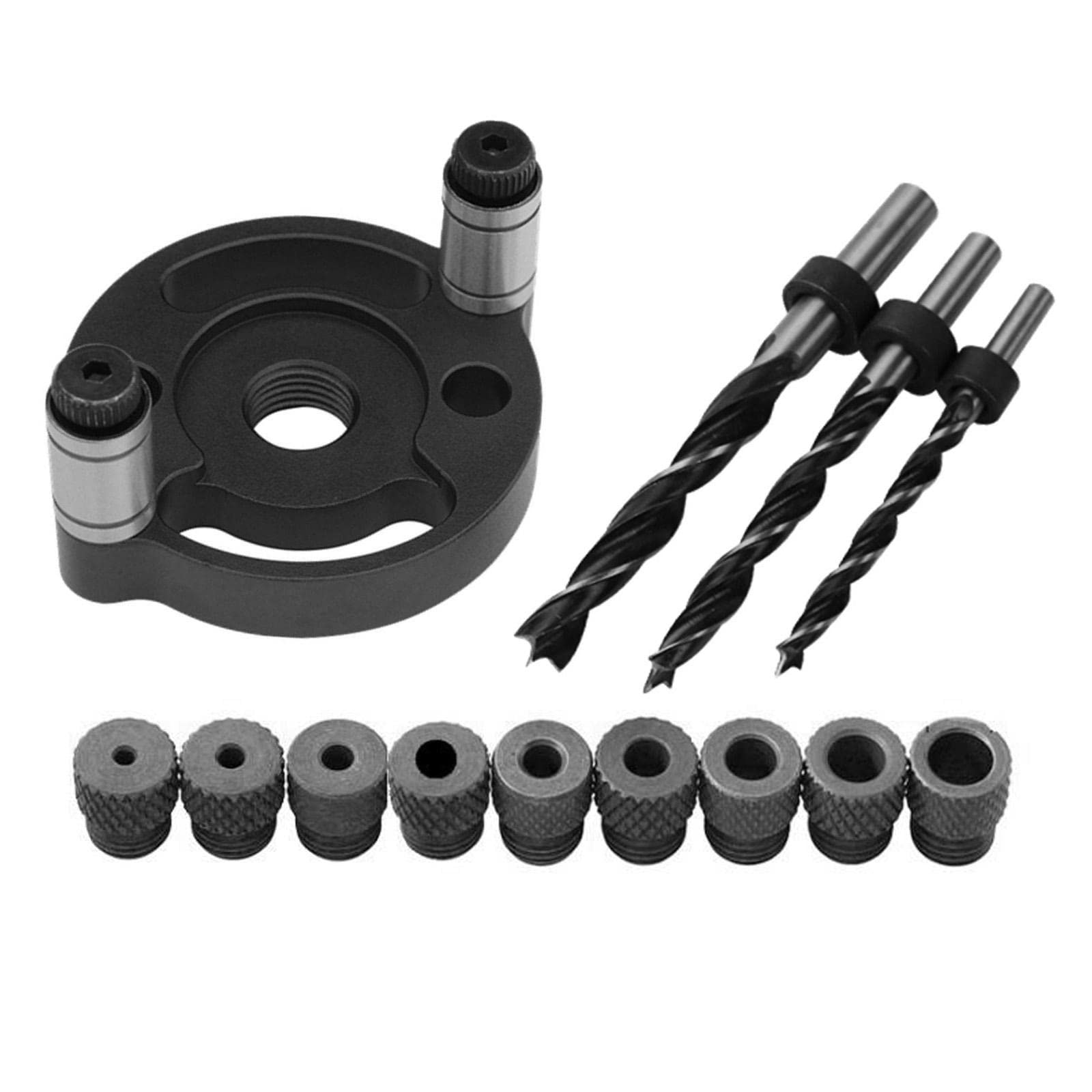 Vertical Self Centering Dowel 6/8/10Mm for Craft Woodworking Carpenters Black | Tools | Power Tools | Routers-image-11