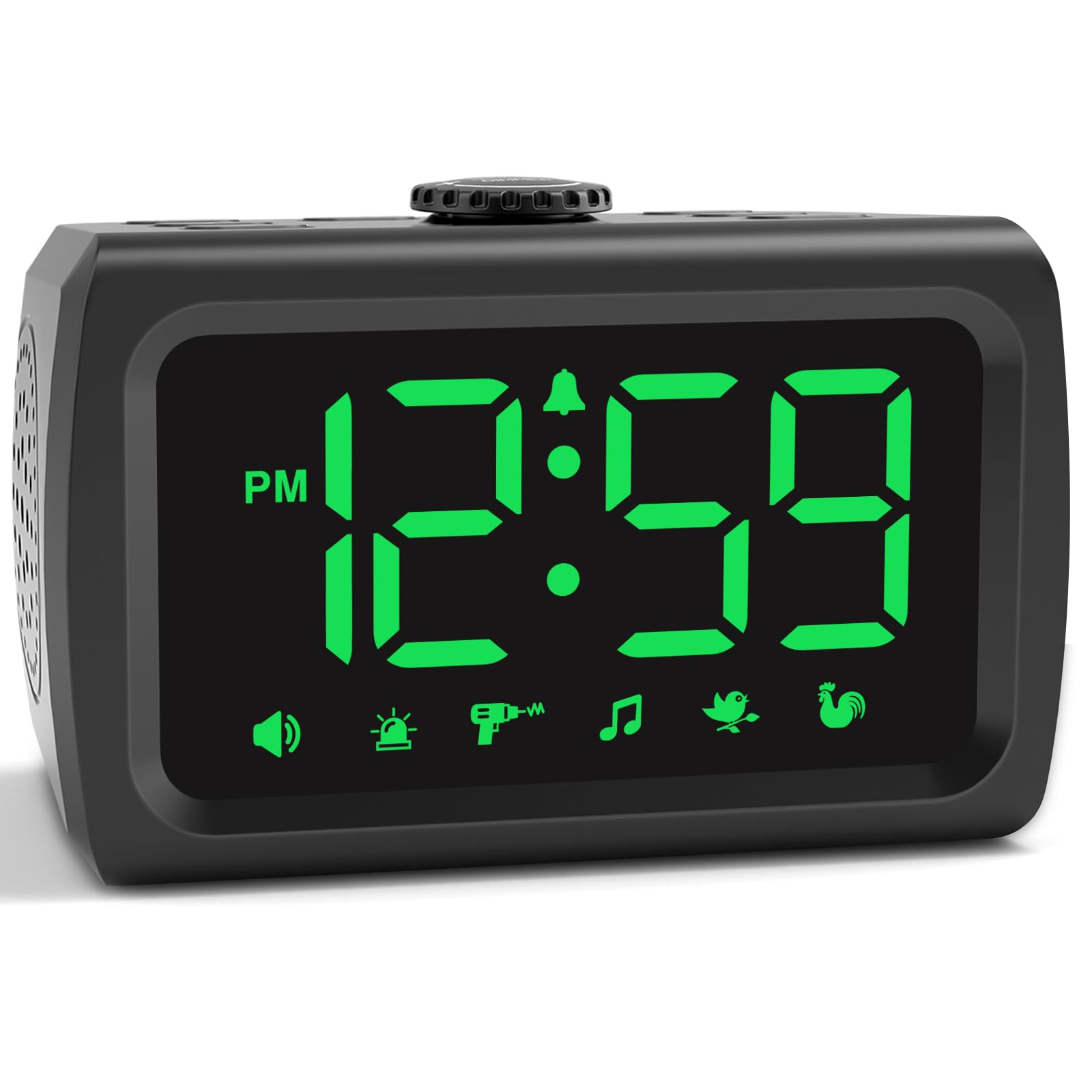 Peakeep 115dB Super Loud Alarm Clock