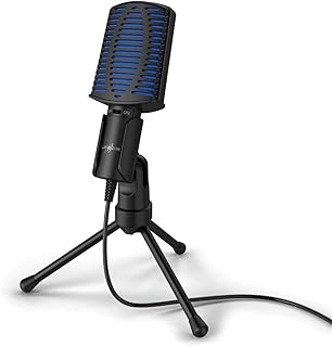 يوراج ميكروفون العاب ستريم 100 186017، اسود، أحادى، من هاما