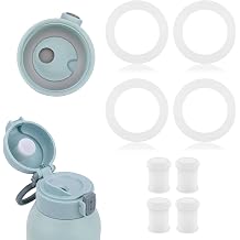 8pcs Stopper and Seal Gasket Ring Set for Momcozy 17oz Portable Milk Warmer