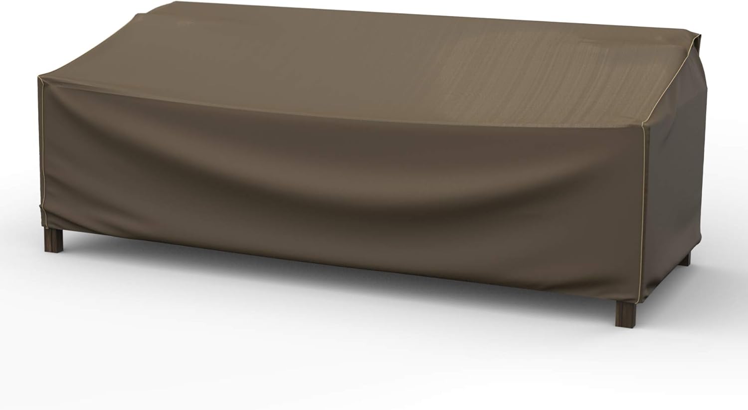 EmpireCovers StormBlock™ Platinum Outdoor Patio Sofa Cover, Extra Large (Black and Tan Tweed)