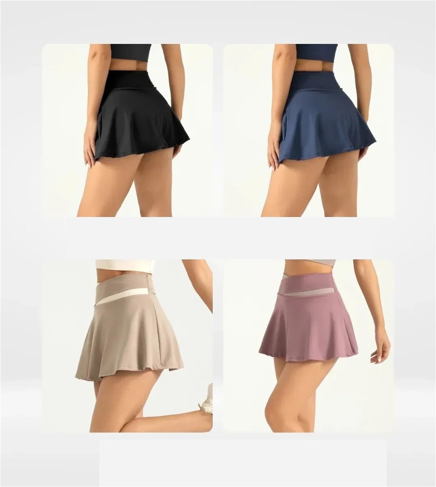 Falda Deportiva de poliéster Spandex for Mujer