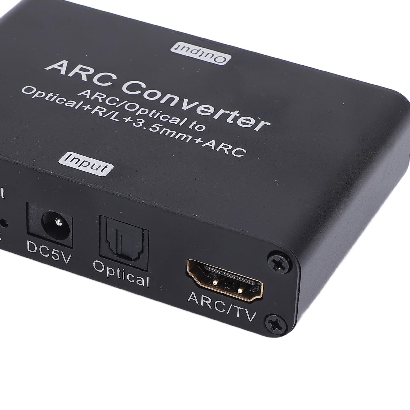 Convertidor ARC Adaptador Digital a Analógico de 192 KHz para Cine en Casa Aleación de Aluminio, Diseño Plug and Play