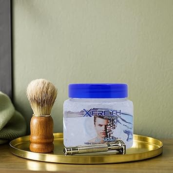 Xfresh Shaving Gel – Non-Foaming, Clear | Hydrating, Soothing & For Sensitive Skin (500ml Shaving Gel)