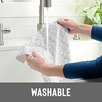 Vista 36 de Con-Tact Brand Grip Prints Shelf Liner, Non-Adhesive Durable Liners, Slip-Resistant Drawer and Cabinet Covering, 18" x 4', Dottie Grey, Pack of 1