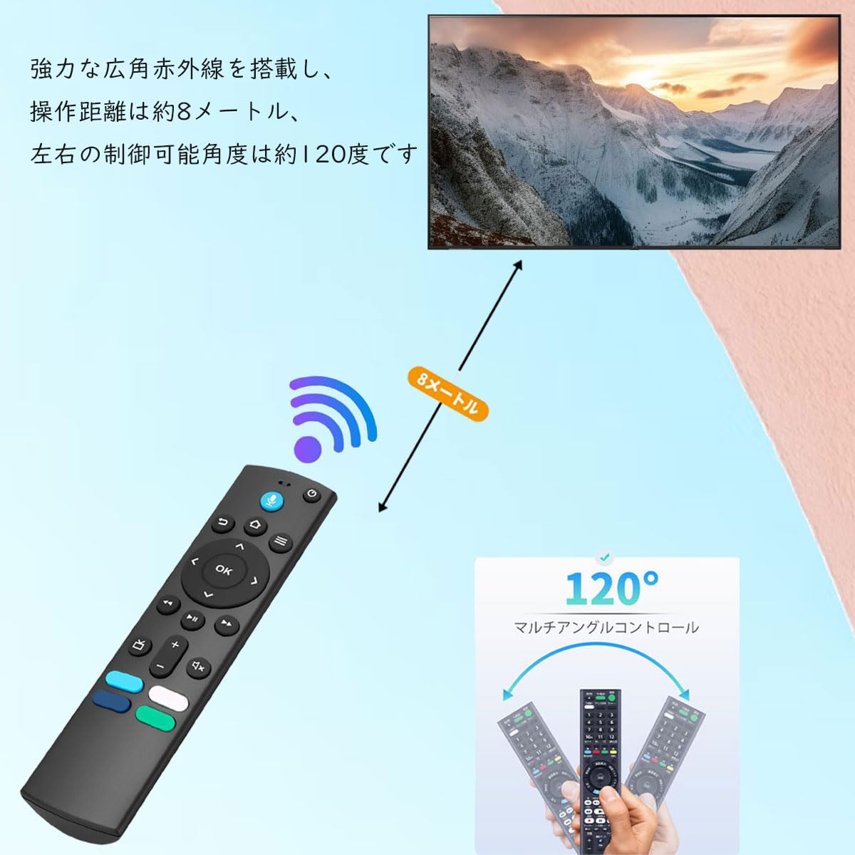 Amazon | ふぁいやースティックtv リモコン fire stick tv ファイヤー