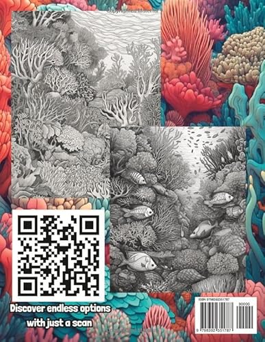 Leave Me Alone! I'm Coloring Coral Reefs: Adult coloring book for mindfulness relaxation