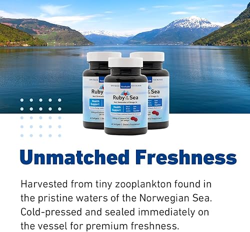 Miniatura 4 de Suplemento de aceite marino - Aceite de calano natural, astaxantina, omega-3 y ácidos grasos - Suplementos nutricionales para la salud del corazón