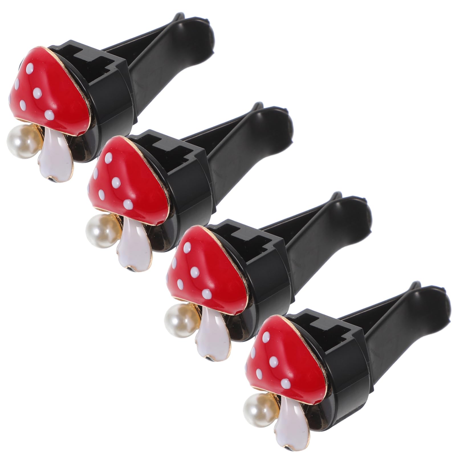 Cabilock 5 Set Clip Decorativa per Bocchetta Aria Auto da Fungo Profumatore per Interni Auto Facile da Installare E Versatile per Ogni Occasione 4 Pezzi*5