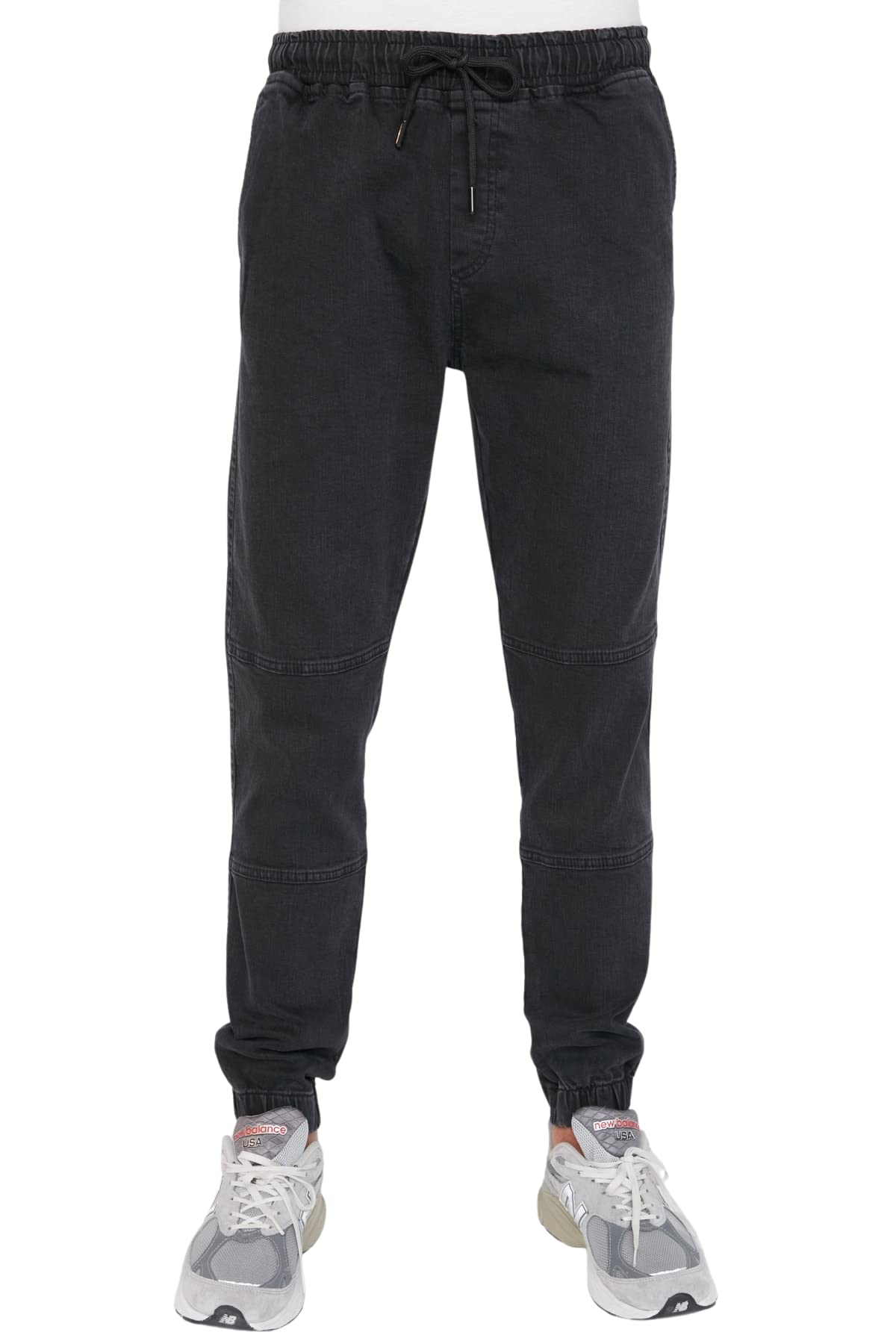 Trendyol Herren Young Mittlerer Bund Jogger Jeans, Anthrazit, 32 EU