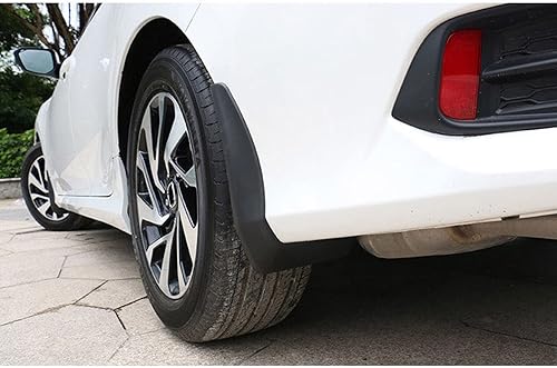 Miniatura 8 de Xotic Tech - Juego completo de 4 protectores contra salpicaduras para guardabarros delanteros y traseros, con accesorios de hardware, compatible con